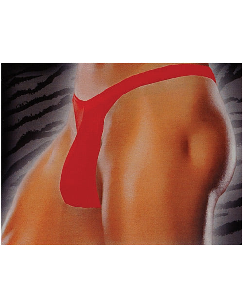 Male Power Bong Thong Red L-xl Default Title Undergarments - Tophatter Daily Deals