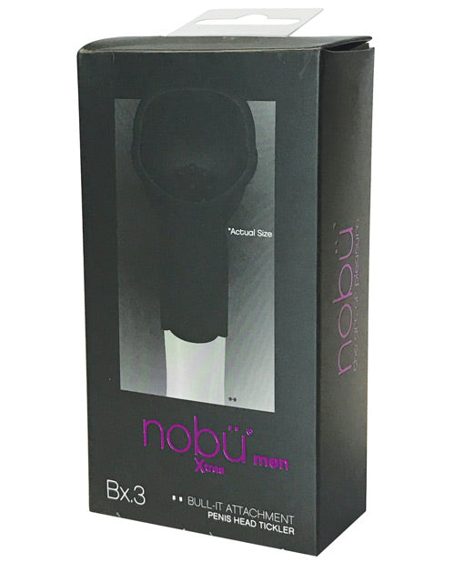 Nobu Bull-it Head Tickler Attachment - Black Magic Wands - Tophatter Daily Deals
