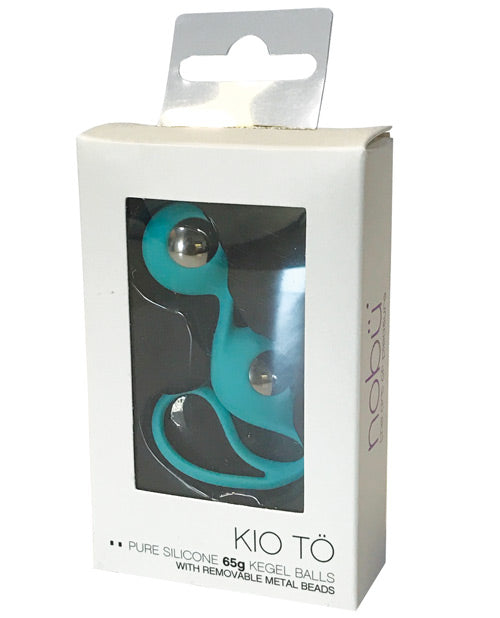 Nobu Kio To Training Size Chrome Beads - Teal Sexual Enhancers - Tophatter Daily Deals