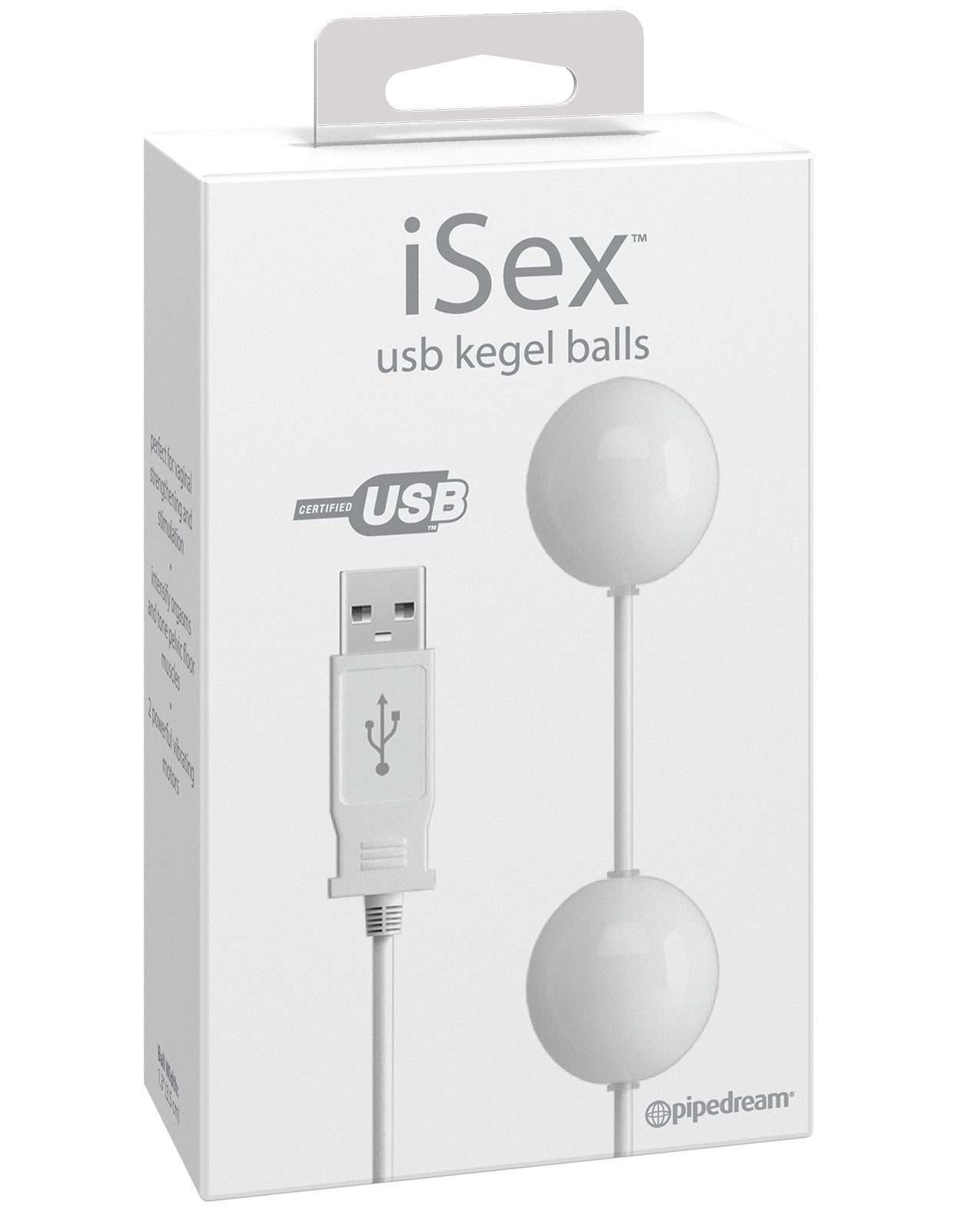 Isex Usb Kegel Balls - White Default Title Sexual Enhancers - Tophatter Daily Deals