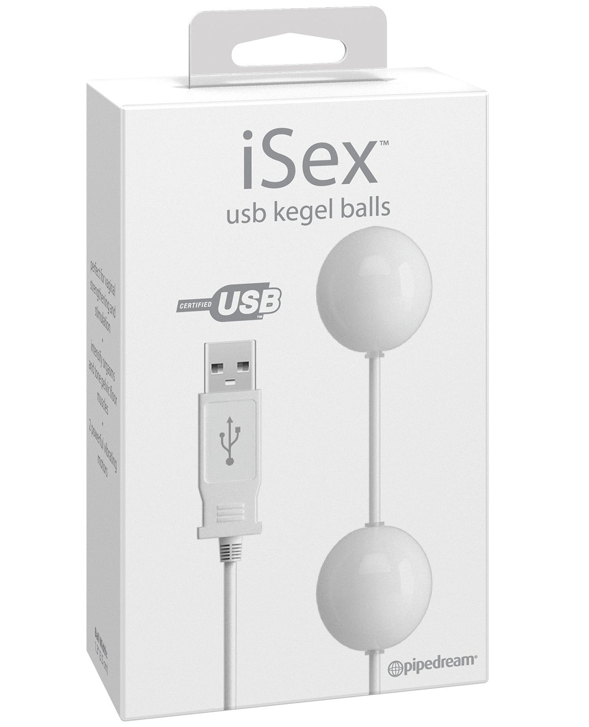 Isex Usb Kegel Balls - White Default Title Sexual Enhancers - Tophatter Daily Deals