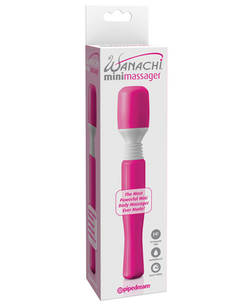 Mini Wanachi Massager Waterproof - Pink Default Title Magic Wands - Tophatter Daily Deals