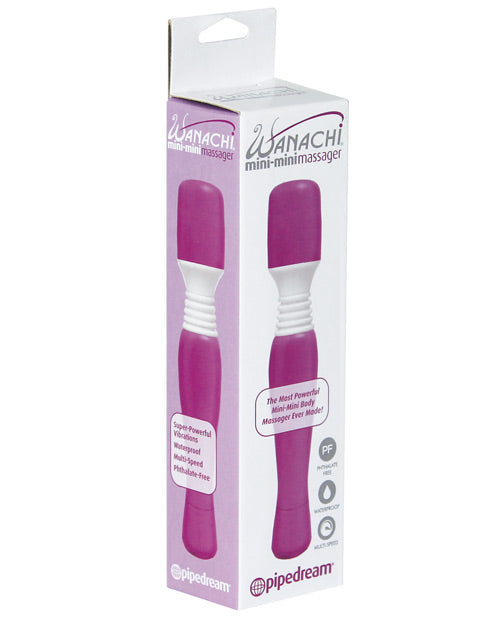 Mini-mini Wanachi Massager Waterproof - Purple Default Title Magic Wands - Tophatter Daily Deals