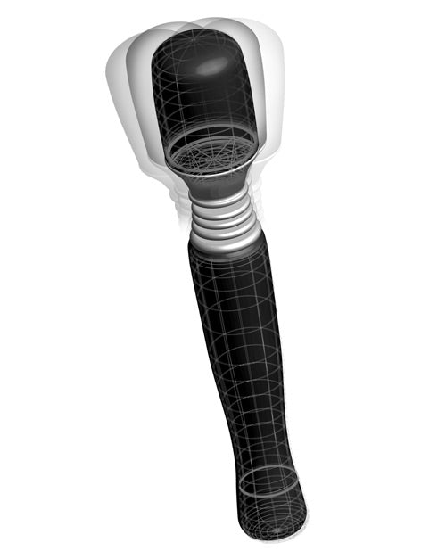 Maxi Wanachi Massager Waterproof - Black Magic Wands - Tophatter Daily Deals
