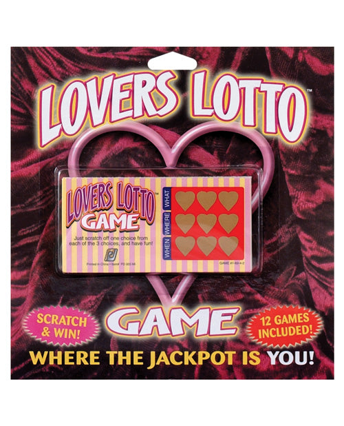 Lovers Lotto Scratch Ticket Game - Pack Of 12 Cards Default Title Setting The Mood - Tophatter Daily Deals