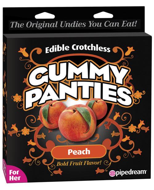 Edible Crotchless Gummy Panty - Peach Default Title Body Fun - Tophatter Daily Deals
