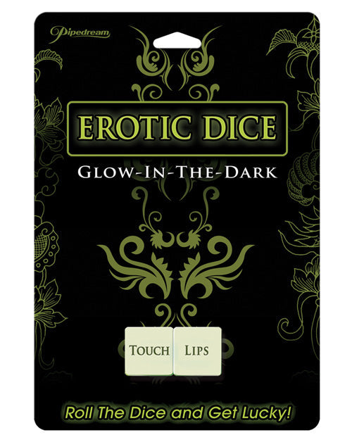 Erotic Dice - Glow In The Dark Default Title Setting The Mood - Tophatter Daily Deals