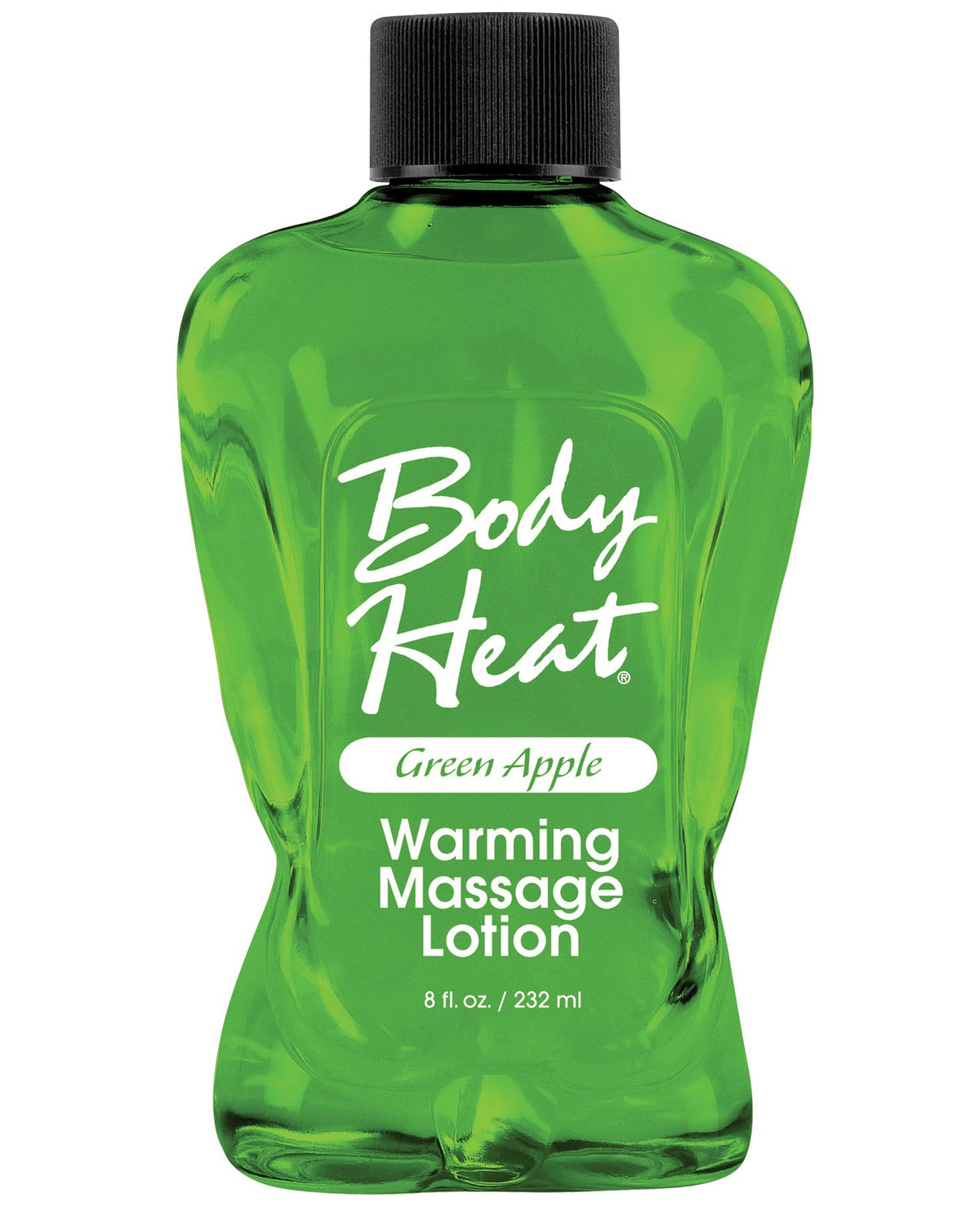 Body Heat Lotion - 8 Oz Green Apple Default Title Massage Oils, Lotions, Creams And Gels - Tophatter Daily Deals