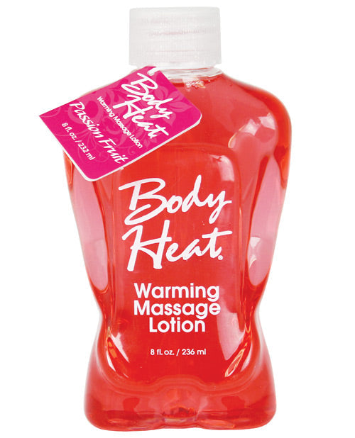 Body Heat Lotion - 8 Oz Passion Fruit Default Title Massage Oils, Lotions, Creams And Gels - Tophatter Daily Deals