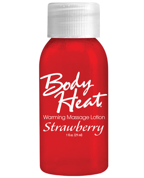 Body Heat Lotion - 1 Oz Strawberry Default Title Massage Oils, Lotions, Creams And Gels - Tophatter Daily Deals