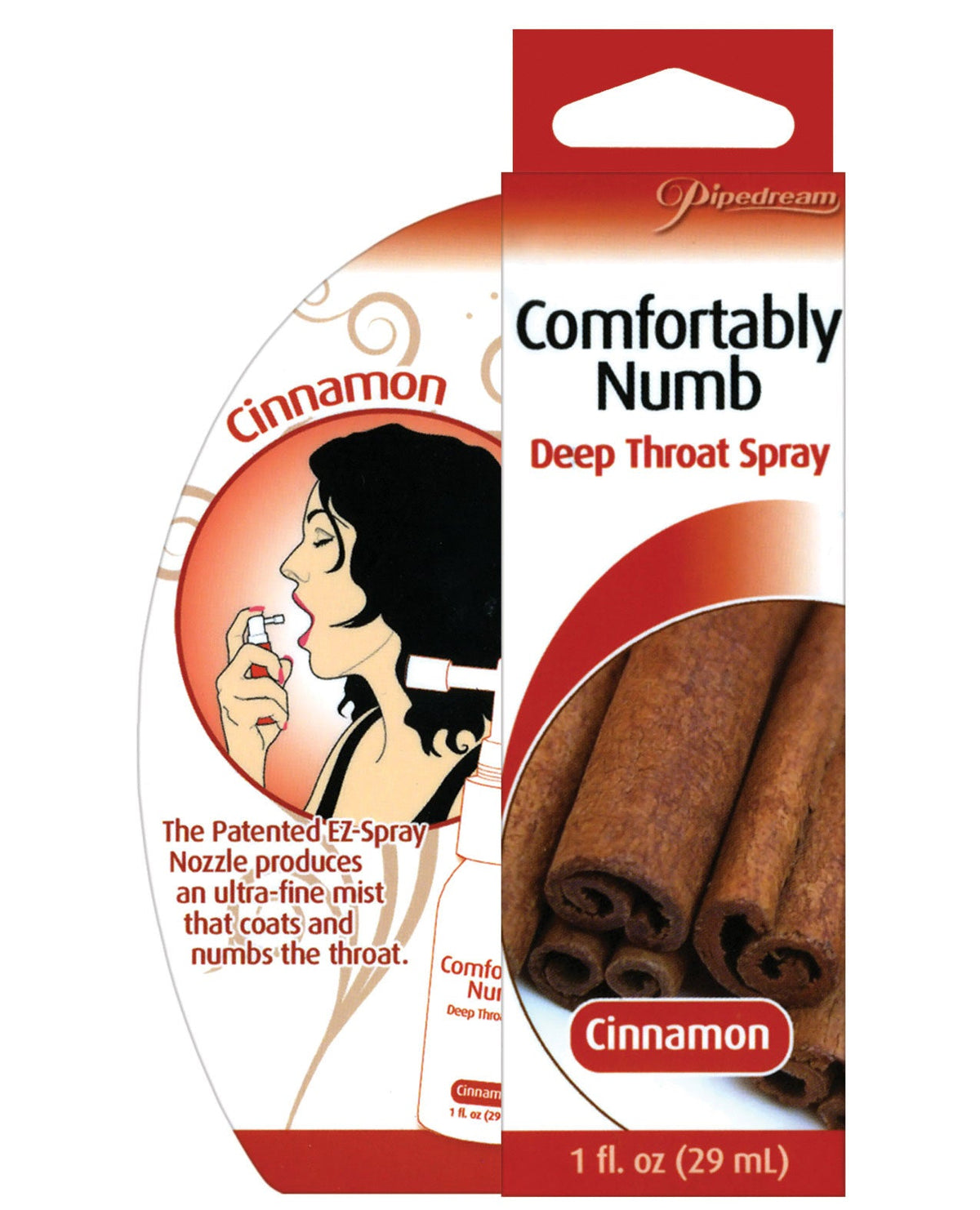 Comfortably Numb Deep Throat Spray - Cinnamon Default Title Sexual Enhancers - Tophatter Daily Deals