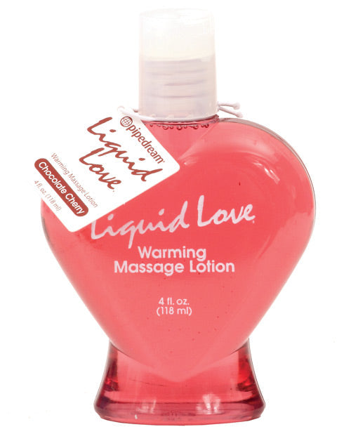 Liquid Love - 4 Oz Chocolate Cherry Sundae Default Title Massage Oils, Lotions, Creams And Gels - Tophatter Daily Deals