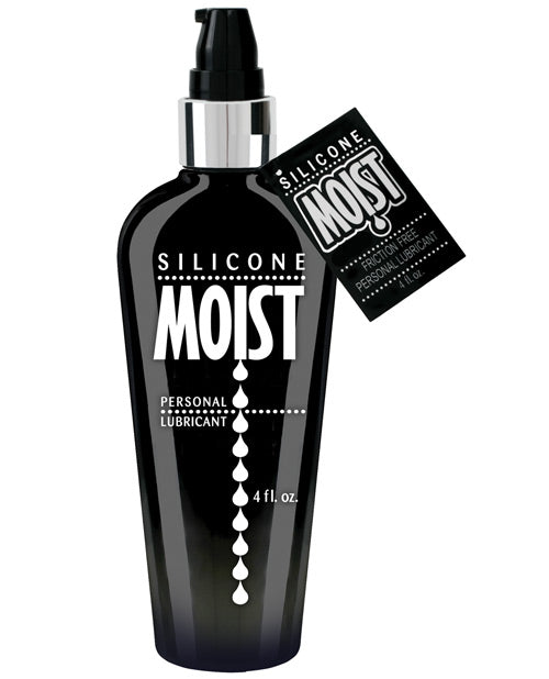 Moist Silicone Lube - 4 Oz Pump Bottle Default Title Lubes - Tophatter Daily Deals