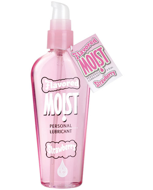 Flavored Moist - 4 Oz Strawberry Default Title Lubes - Tophatter Daily Deals