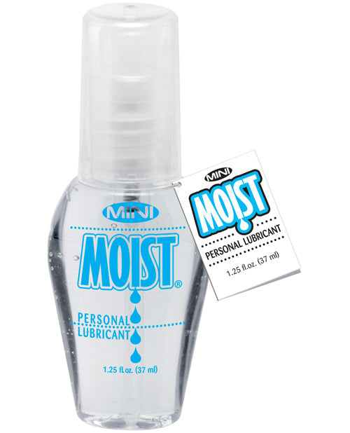 Moist Personal Water Based Lubricant - 1.25 Oz Pump Bottle Default Title Lubes - Tophatter Daily Deals