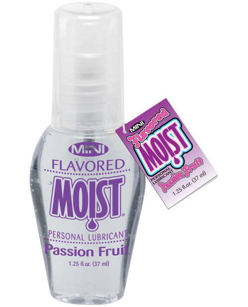 Mini Flavored Moist - 1.25 Oz Passion Fruit Default Title Lubes - Tophatter Daily Deals