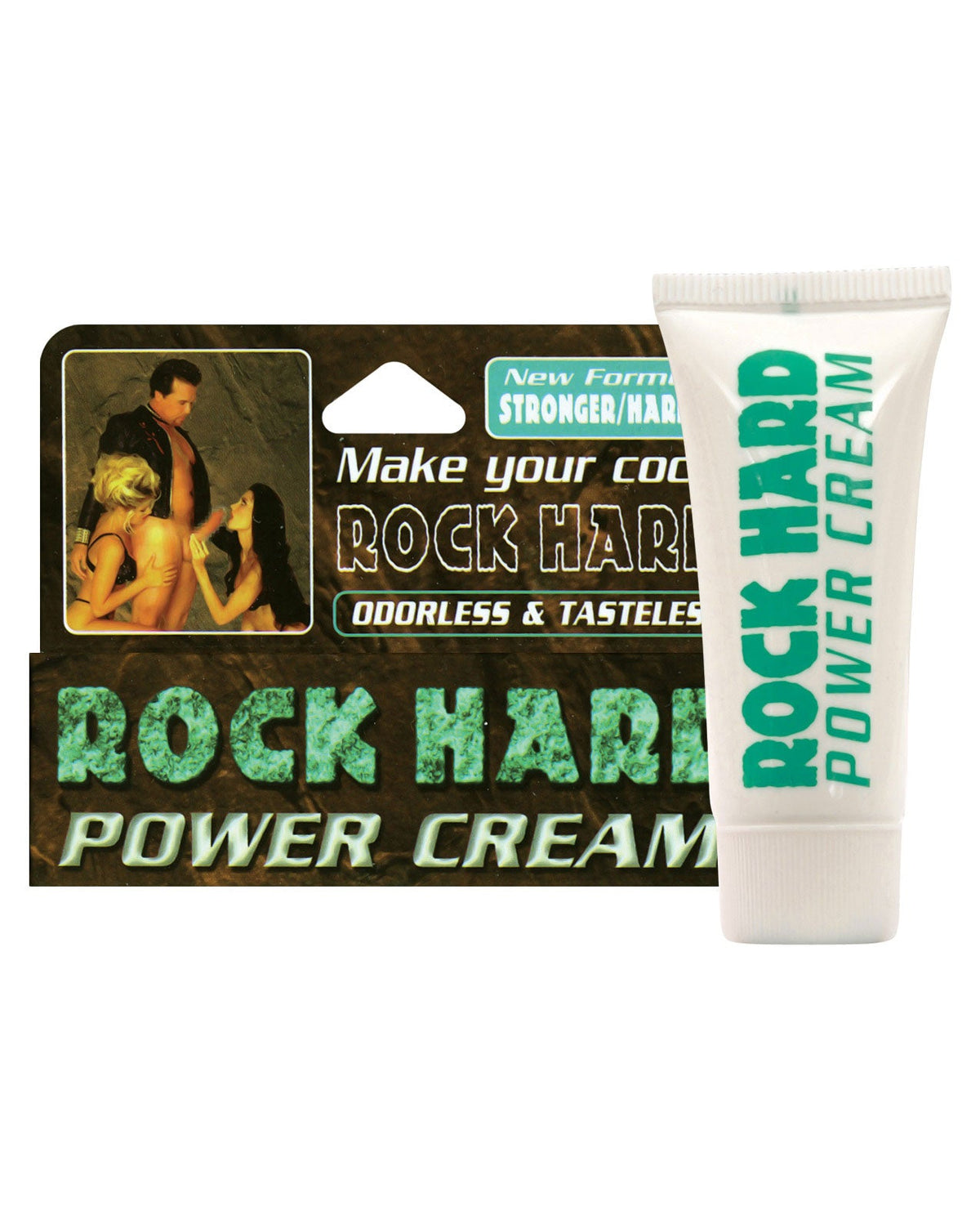 Rock Hard Power Cream - 1 Oz Default Title Sexual Enhancers - Tophatter Daily Deals