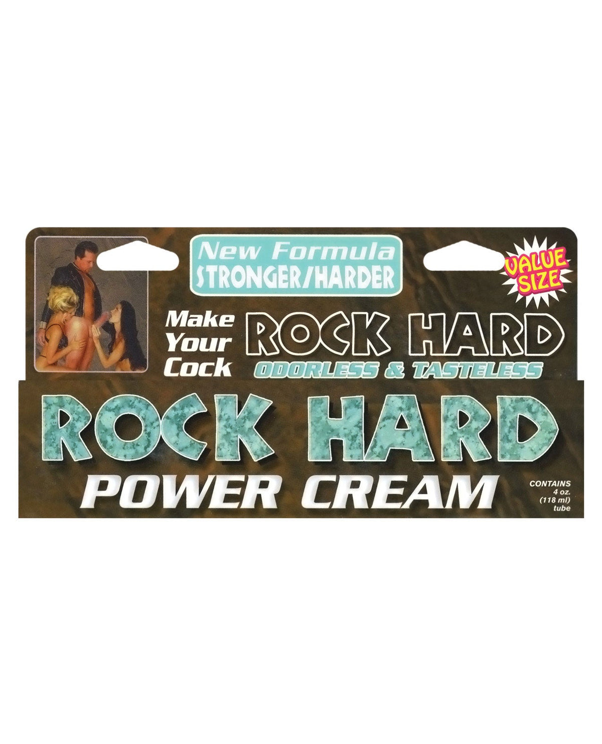 Rock Hard Power Cream - 4 Oz Default Title Sexual Enhancers - Tophatter Daily Deals