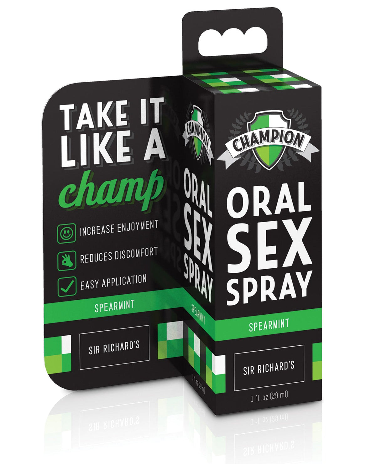 Sir Richard's Champion Oral Sex Spray - Spearmint 1 Fl. Oz Default Title Sexual Enhancers - Tophatter Daily Deals