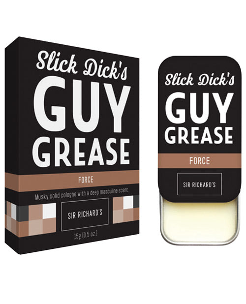 Sir Richard's Slick Dick's Guy Grease Solid Cologne W-pheromones - Force-musk Default Title Setting The Mood - Tophatter Daily Deals
