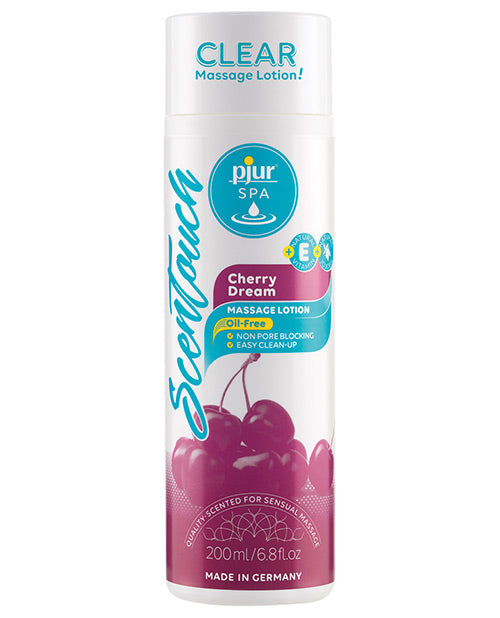 Pjur Scentouch Clear Innovative Massage Lotion - 6.8 Oz Cherry Default Title Massage Oils, Lotions, Creams & Gels - Tophatter Daily Deals
