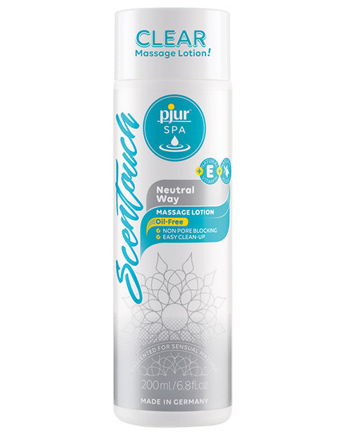 Pjur Scentouch Clear Innovative Massage Lotion - 6.8 Oz Neutral Default Title Massage Oils, Lotions, Creams & Gels - Tophatter Daily Deals