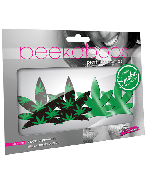 Peekaboos Up In Smoke Leaves O-s Default Title Undergarments - Tophatter Daily Deals