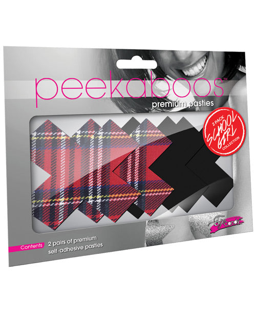 Peekaboos Schoolgirl X O-s Default Title Undergarments - Tophatter Daily Deals