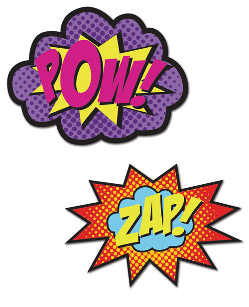 Peekaboos Pow-zap Superhero Pasties - 2 Pair Undergarments - Tophatter Daily Deals