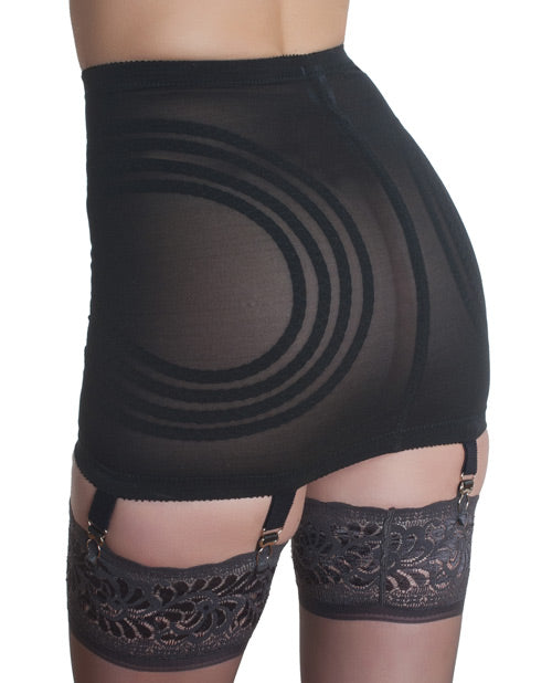 Rago Shapewear Zippered Open Bottom Girdle Black 3x Plus Undergarments - Tophatter Daily Deals