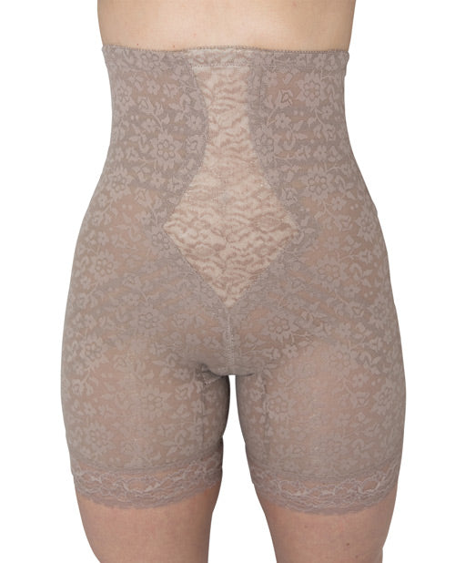 Rago Shapewear High Waist Long Leg Shaper Mocha 5x Default Title Plus Undergarments - Tophatter Daily Deals