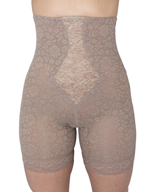 Rago Shapewear High Waist Long Leg Shaper Mocha Xl Default Title Undergarments - Tophatter Daily Deals