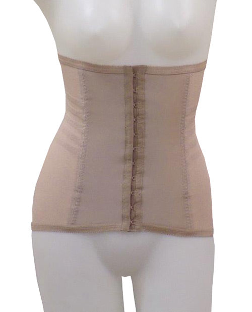 Rago Shapewear High Waisted Waist Cincher Mocha Sm Default Title Undergarments - Tophatter Daily Deals