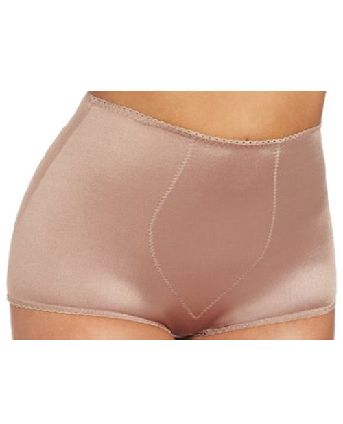 Rago Shapewear Rear Shaper Panty Brief Light Shaping W-removable Contour Pads Mocha Xl Default Title Undergarments - Tophatter Daily Deals