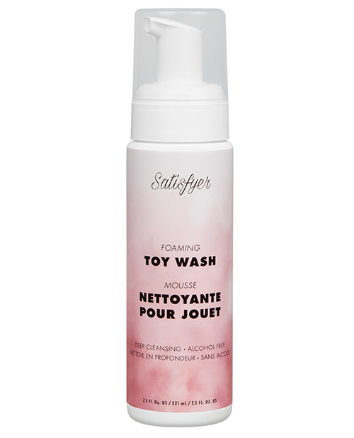 Satisfyer Womens Foaming Toy Wash - 7.5 Oz Default Title Protection - Tophatter Daily Deals