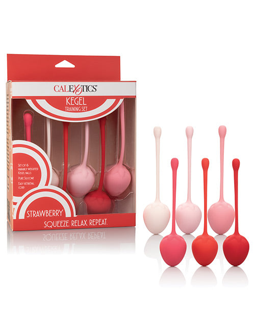 Kegel Training Set - Strawberry Default Title Sexual Enhancers - Tophatter Daily Deals