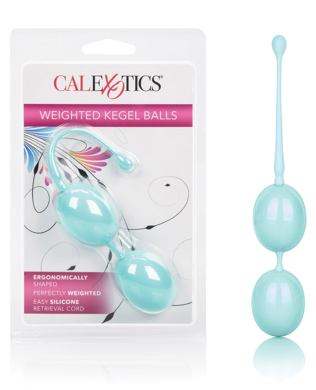 Weighted Kegel Balls - Teal Default Title Sexual Enhancers - Tophatter Daily Deals