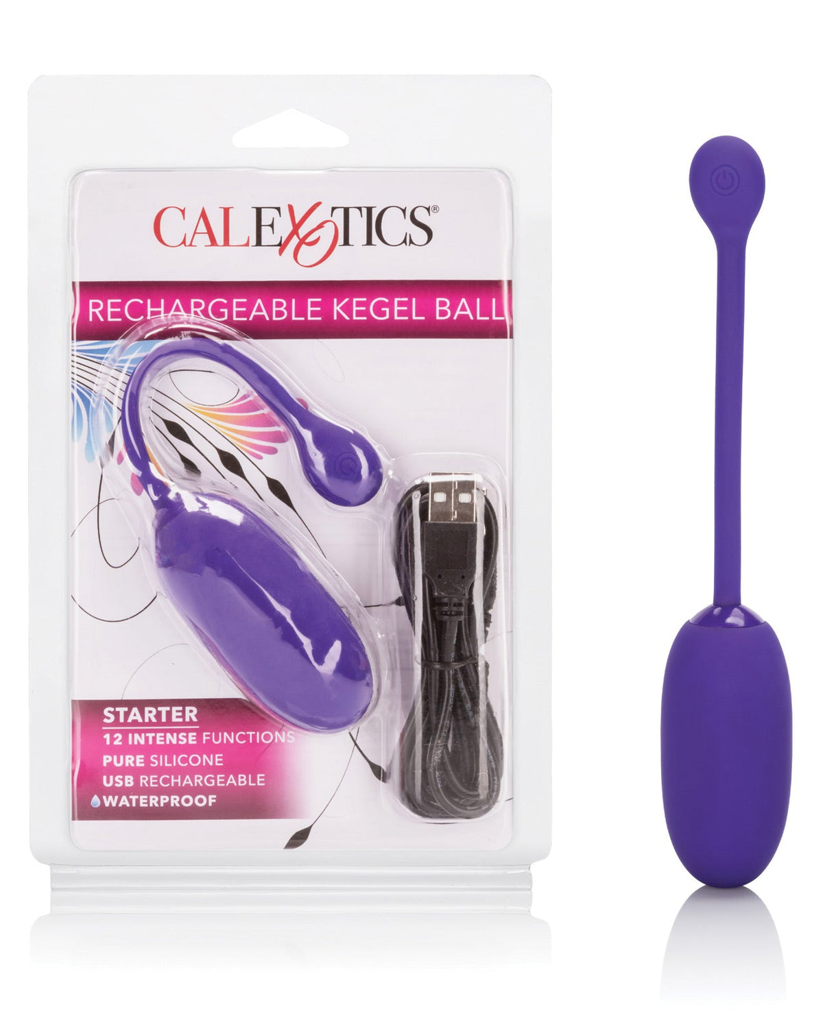 Rechargeable Kegel Ball Starter - Purple Default Title Sexual Enhancers - Tophatter Daily Deals