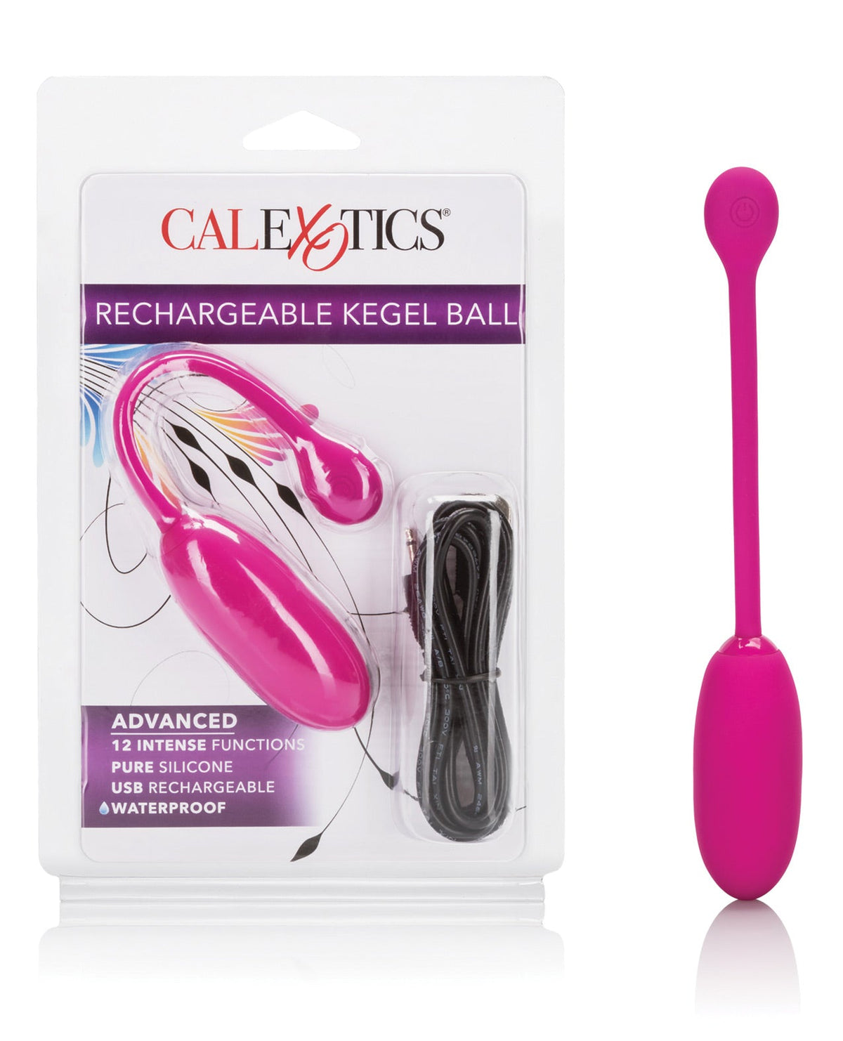 Rechargeable Kegel Ball Advanced - Pink Default Title Sexual Enhancers - Tophatter Daily Deals