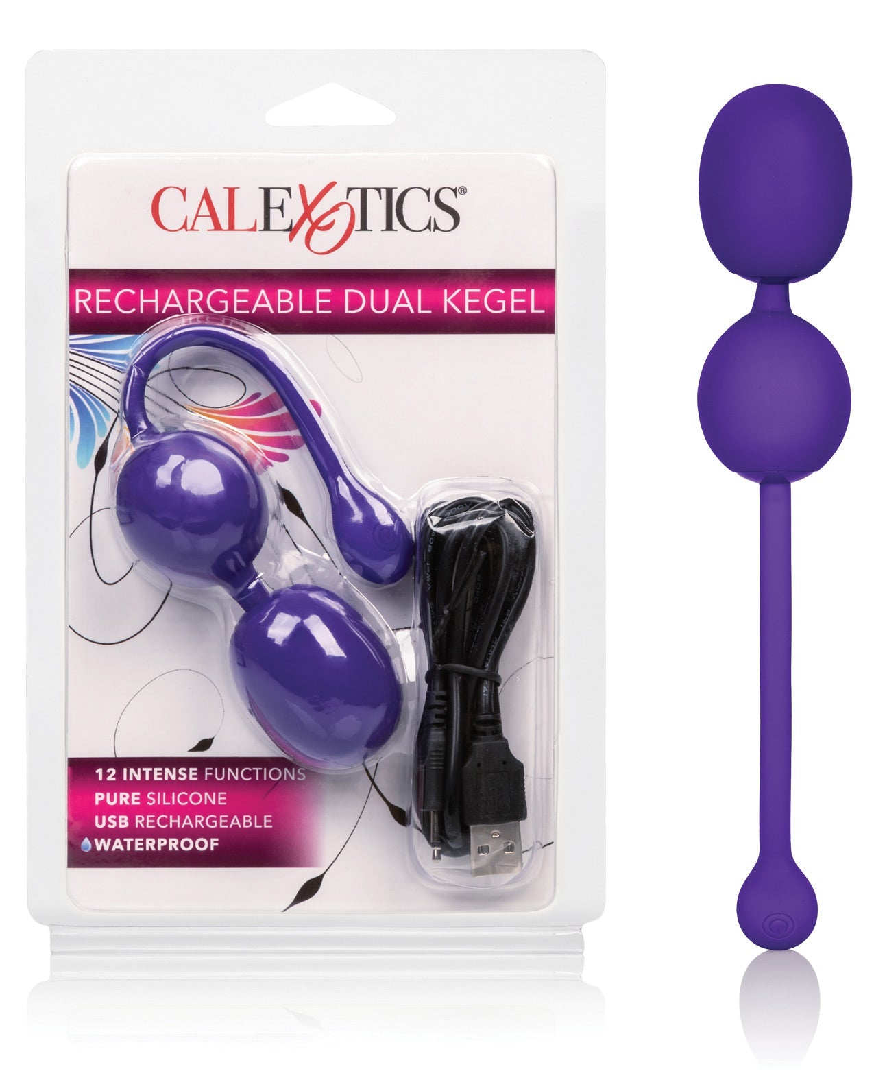 Rechargeable Dual Kegel - Purple Default Title Sexual Enhancers - Tophatter Daily Deals