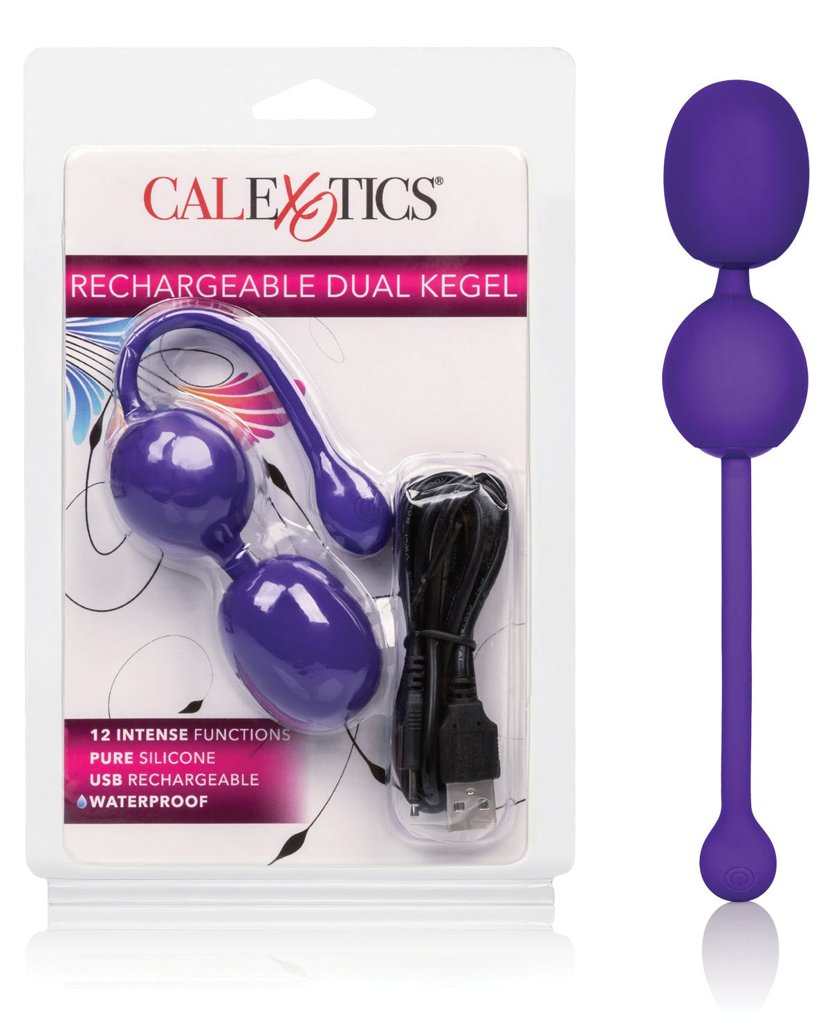 Rechargeable Dual Kegel - Purple Default Title Sexual Enhancers - Tophatter Daily Deals