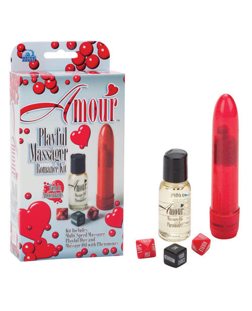 Amour Playful Massager Romance Kit Default Title Setting The Mood - Tophatter Daily Deals