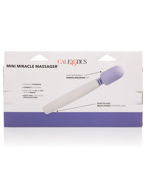 Miracle Massager Mini Multi-speed - Blue Magic Wands - Tophatter Daily Deals