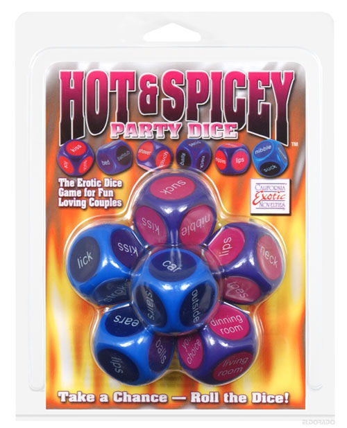 Hot & Spicy Party Dice Default Title Setting The Mood - Tophatter Daily Deals