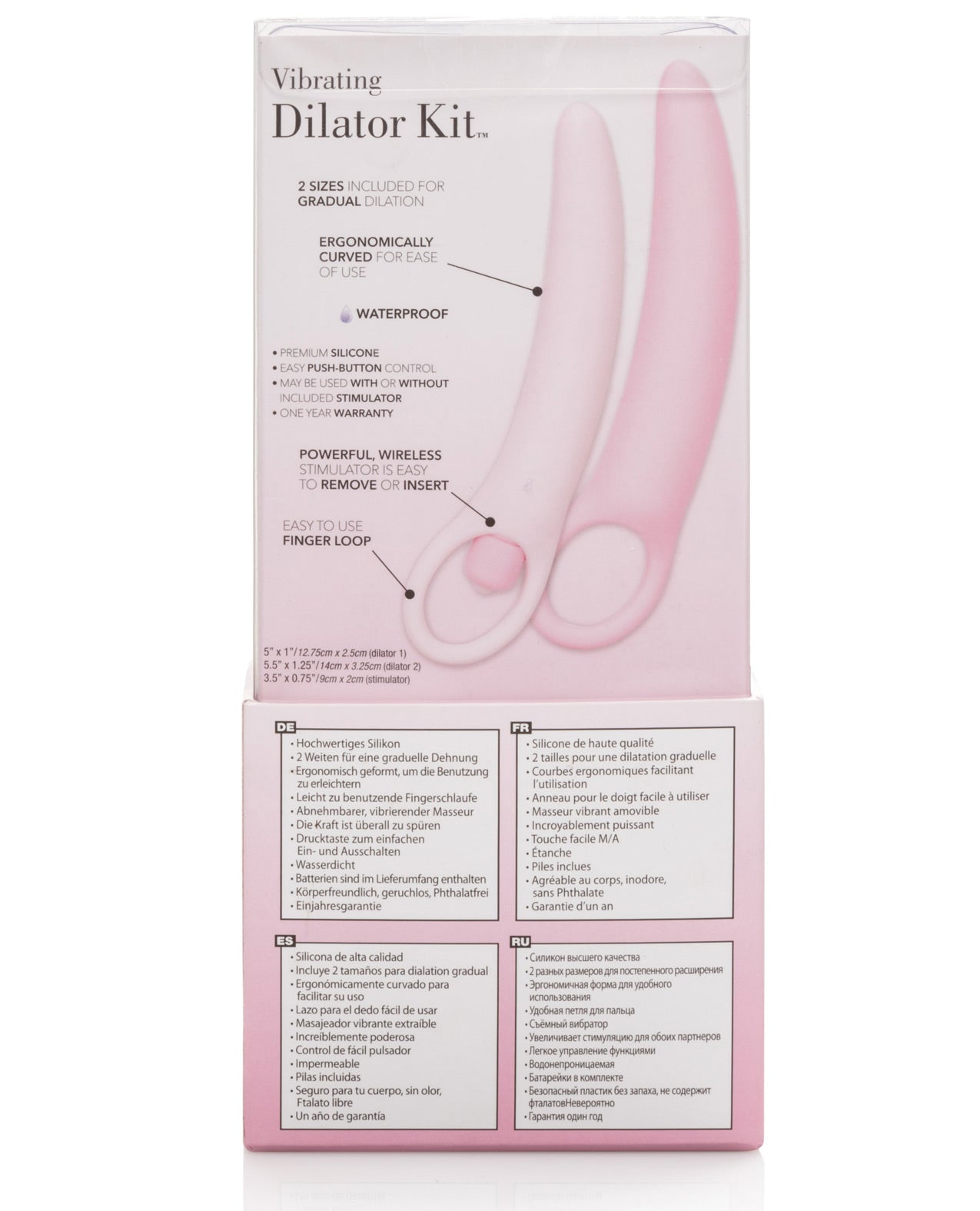 Inspire Vibrating 3pc Silicone Dilator Kit Sexual Enhancers - Tophatter Daily Deals