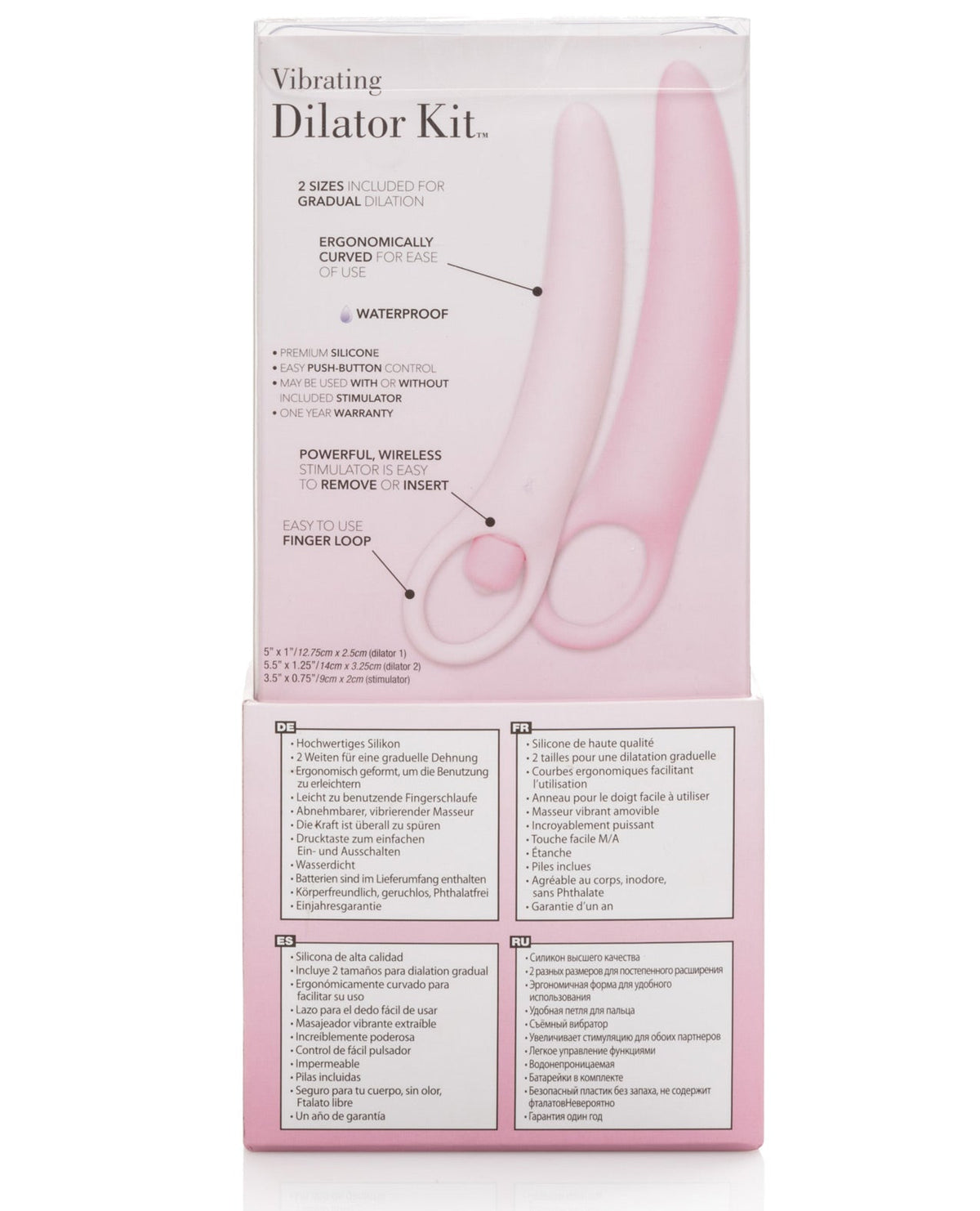 Inspire Vibrating 3pc Silicone Dilator Kit Sexual Enhancers - Tophatter Daily Deals