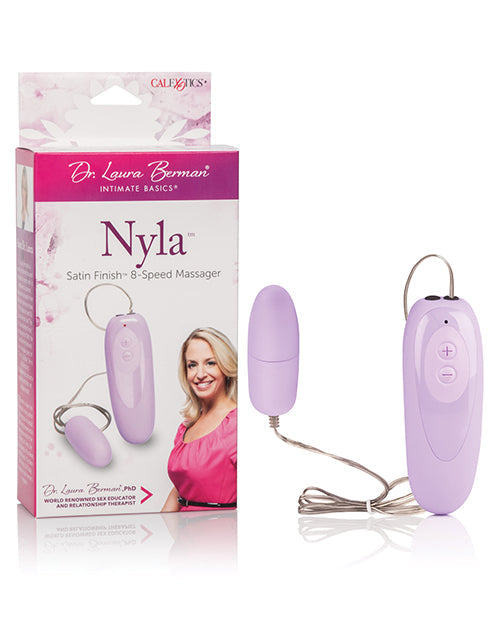 Dr. Laura Berman Nyla Satin Finish 8-speed Massager Default Title Magic Wands - Tophatter Daily Deals
