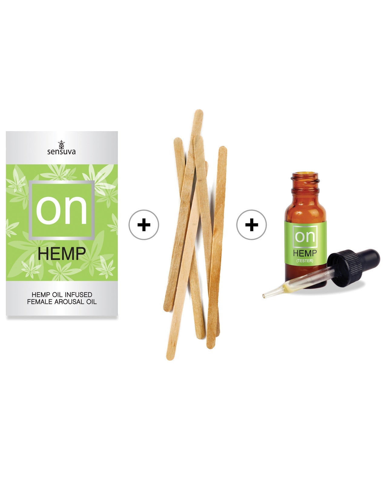 Promo Sensuva On Hemp Oil Infused Female Arousal Oil 12pc Refill Kit W-tester & Stir Sticks Default Title Sexual Enhancers - Tophatter Daily Deals
