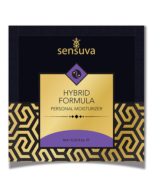 Sensuva Hybrid Personal Moisturizer Single Use Packet - 6 Ml Unscented Default Title Lubes - Tophatter Daily Deals