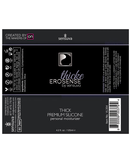 Sensuva Erosense Thicke Personal Moisturizer - 4.2 Oz Lubes - Tophatter Daily Deals